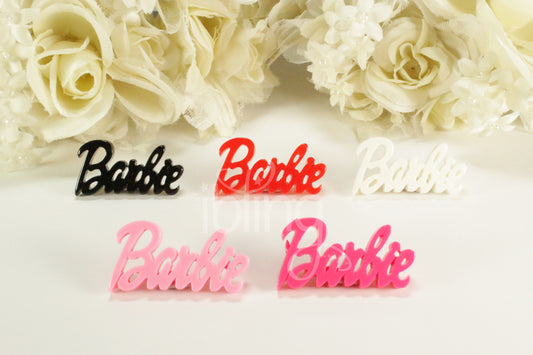 Barbie Word 43mm FLATBACK