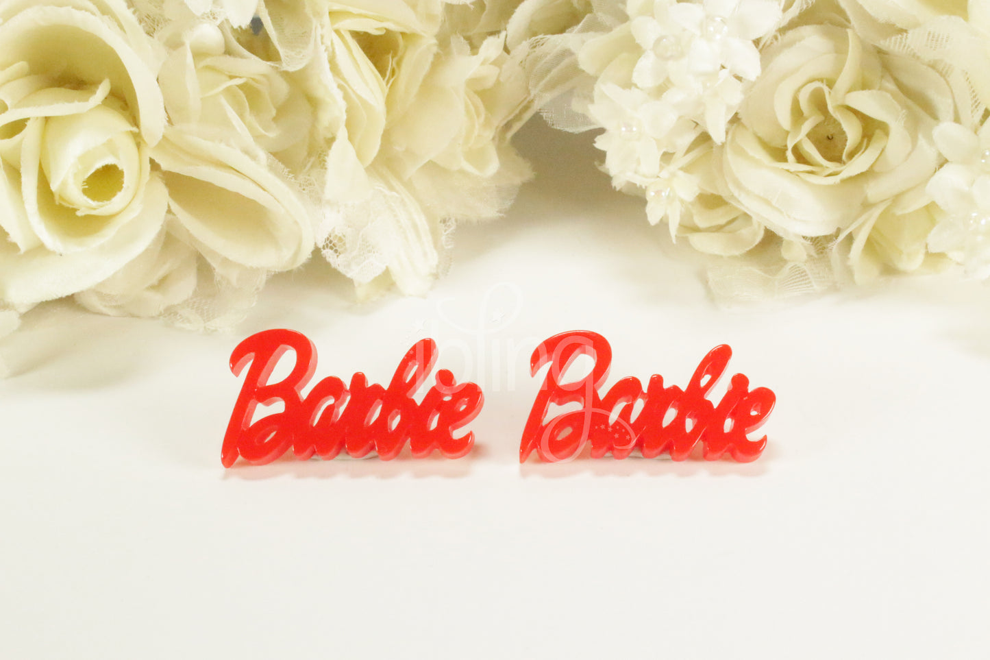 Barbie Word 43mm FLATBACK