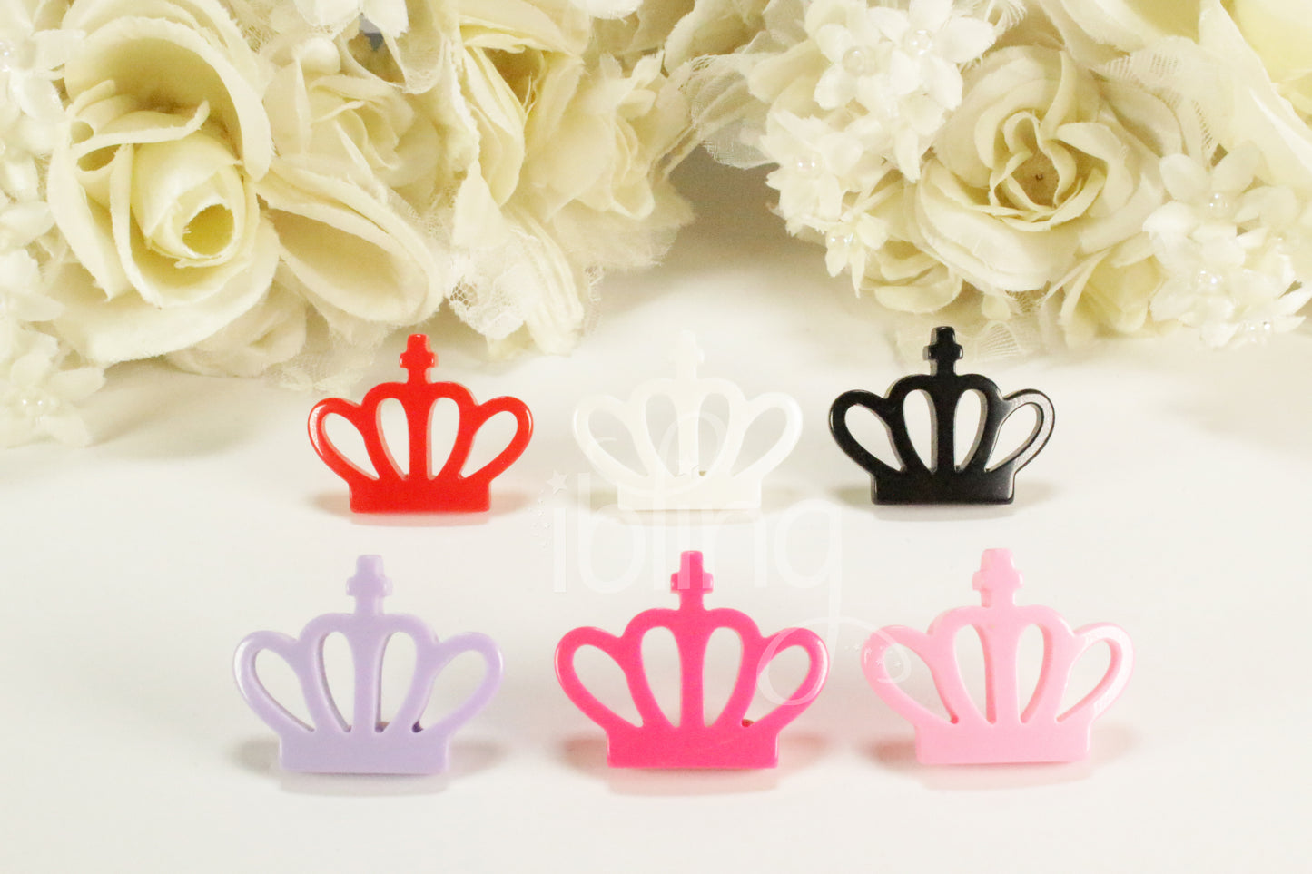 PRINCESS CROWN 35mm Flatback Resin