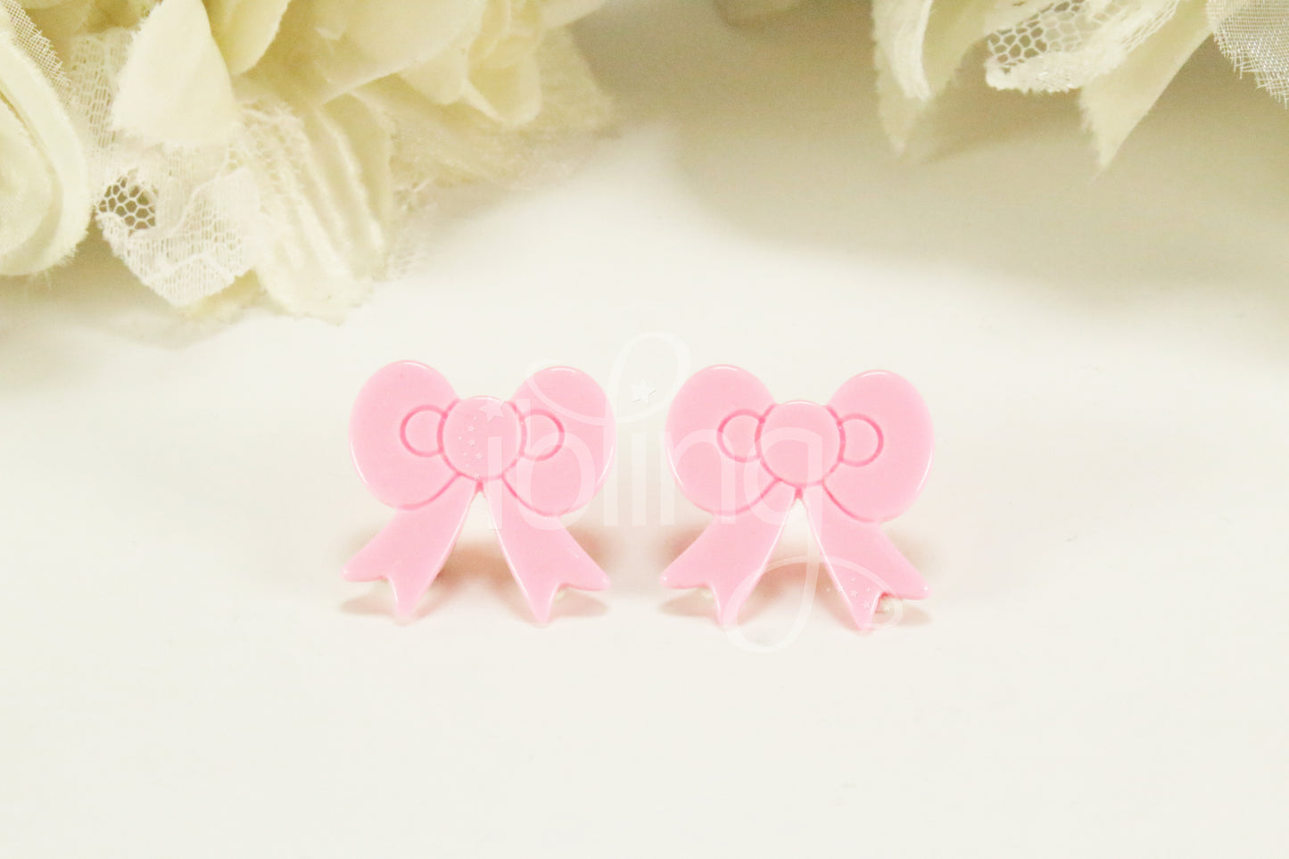 RIBBON BOW 22mm Flatback