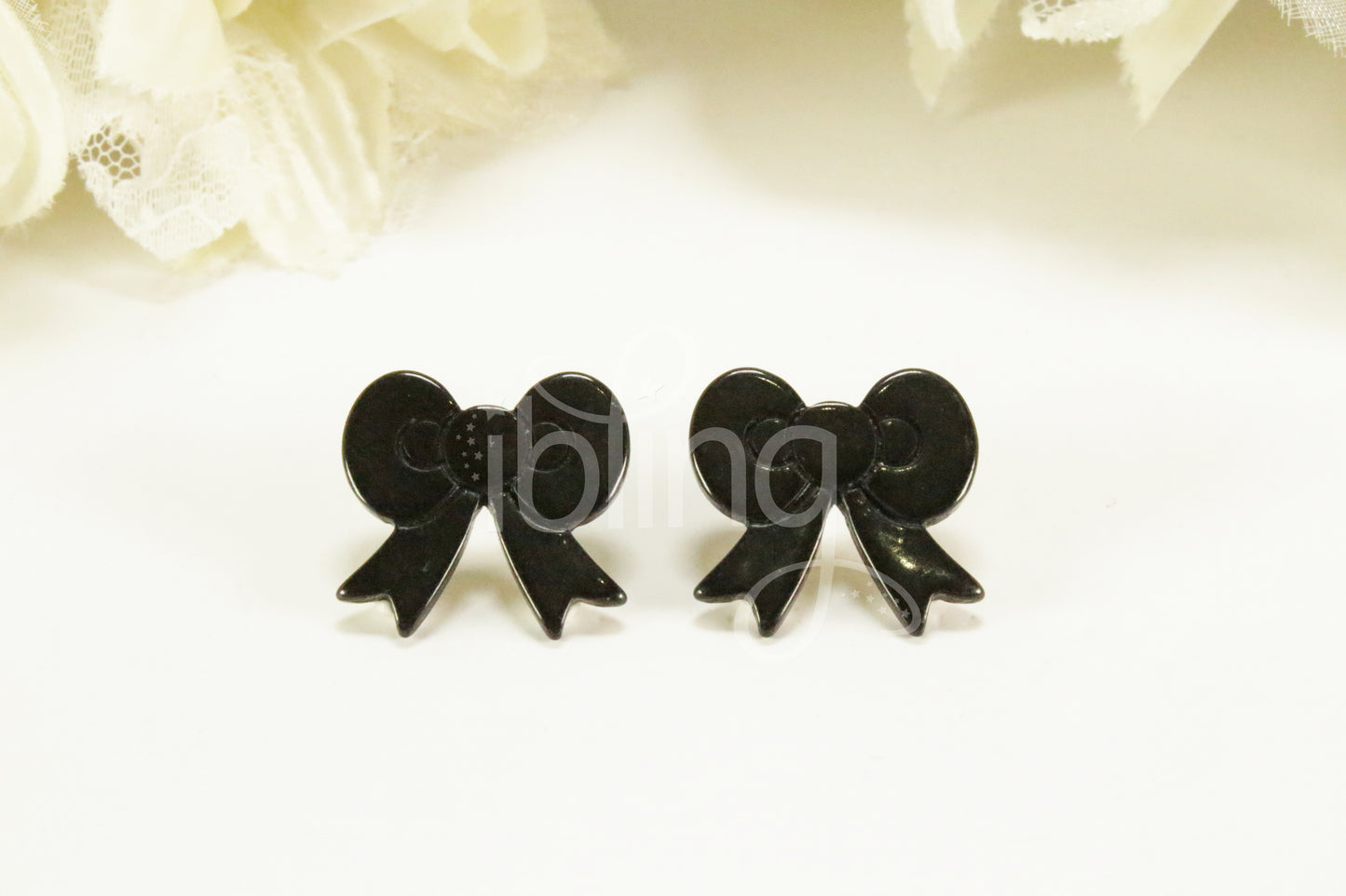 RIBBON BOW 22mm Flatback