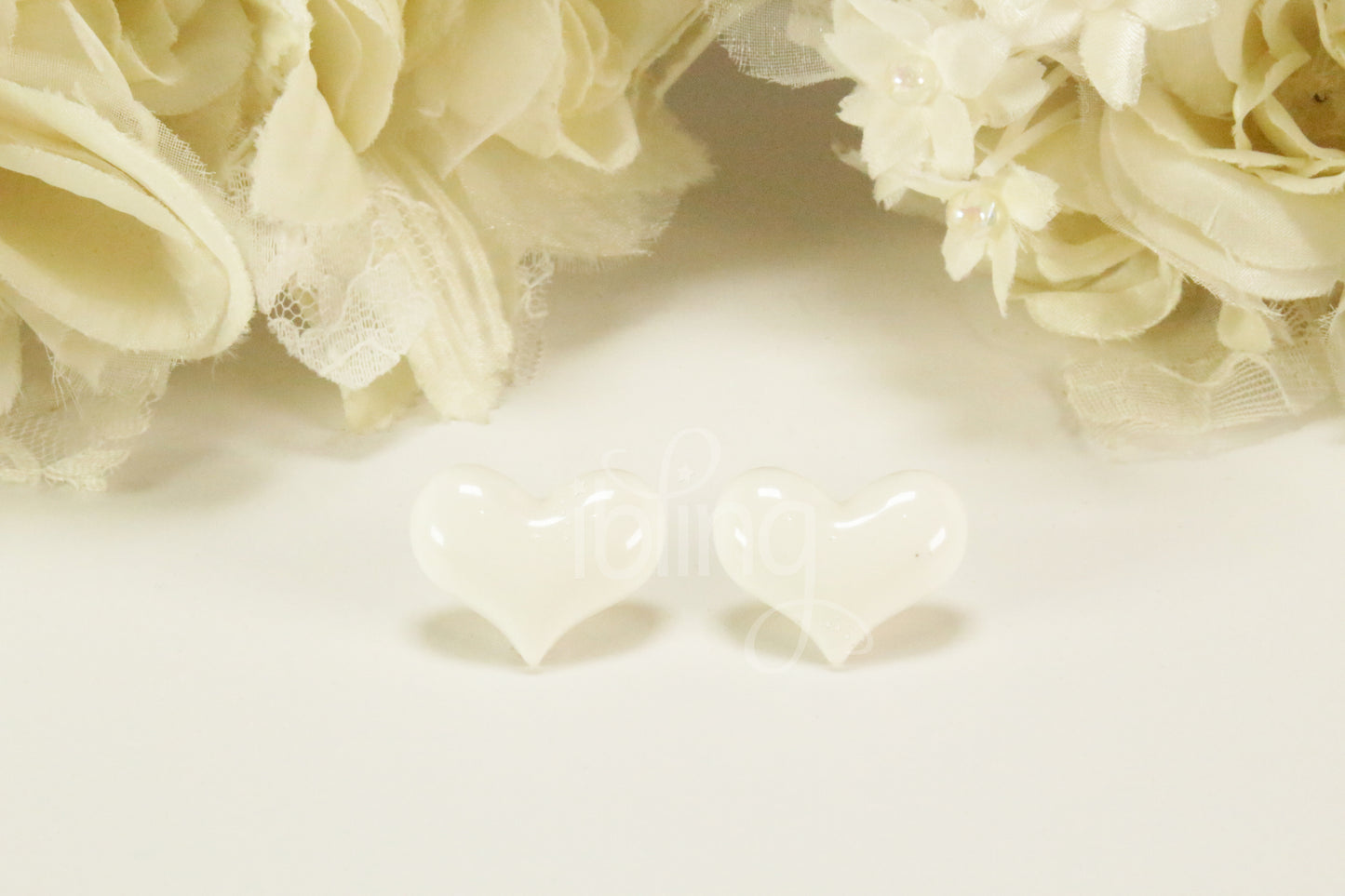 Small Lolita HEART 22mm FLATBACK